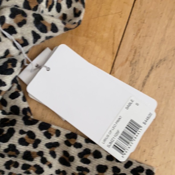 NWT Zadig and Voltaire Lirius Cashmere Leopard-Print Sweater Sz S - Picture 14 of 16